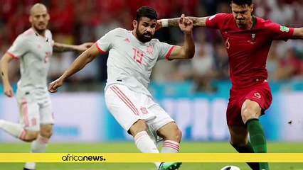 Mondial 2018 : l'Espagne et le Portugal font match nul (3-3)
