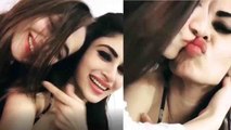 Mouni Roy and Sanjeeda Seikh LIP KISS goes viral;  Watch Video। FilmiBeat