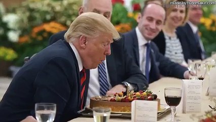 Trump-Kim summit  Early birthday celebrations and lunch for Donald Trump