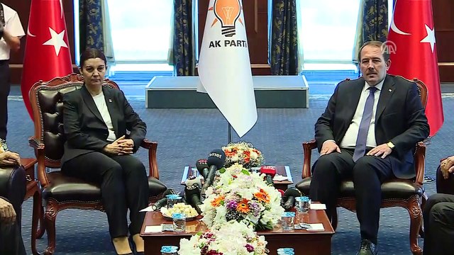 Siyasi partilerde bayramlaşma - CHP heyetinden AK Parti'ye ziyaret - ANKARA