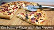 Carbonara Pizza with Mushrooms - Easy Bacon, Onion & Mushroom Pizza Recipe