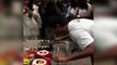 ‘Kedarnath’ wrap up party:  Sushant Singh Rajput  cuts cake with Sara Ali Khan