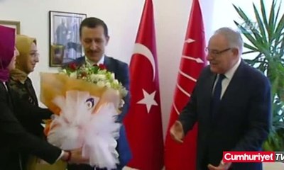 AKP'den, CHP'ye bayram ziyareti