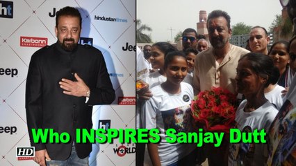 Who INSPIRES Sanjay Dutt, Find Out