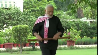 Narandra Modi Exercises Video | comedy of  2018