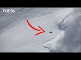 5 Enormous & Life Threatening Avalanches Caught on Camera