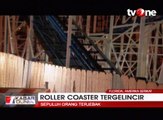 Roller Coaster Tergelincir, 2 Orang Jatuh dari Ketinggian