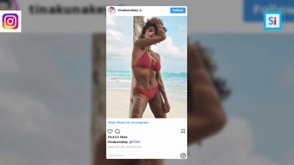 Tina Kunakey, la petite amie de Vincent Cassel enflamme les réseaux sociaux