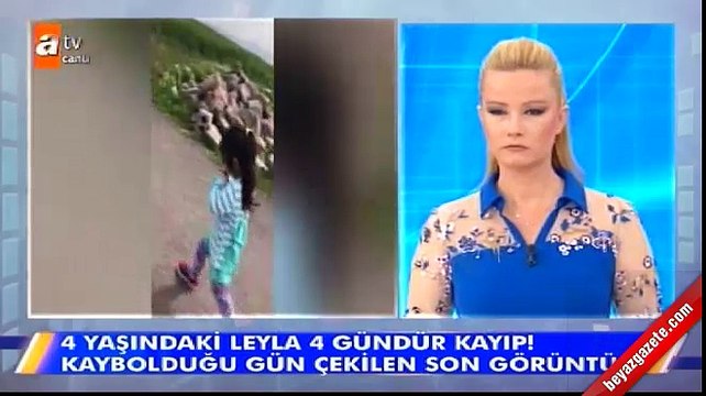 Leyla'nın kaybolmadan hemen önce kaydedilen görüntüleri Müge Anlı'da yayınlandı