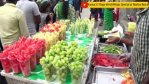 Amazing Fruit Cutting Skill, Marina Beach, Chennai | Indian Street Foods | Hindi | Kumar K Vlogs