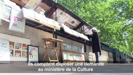 Paris: les bouquinistes veulent être classés à l'Unesco