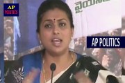 MLA Roja Reacts on Pawan Kalyan Vs RGV and Sri Reddy Issue _ YSRCP Press Meet-AP Politics