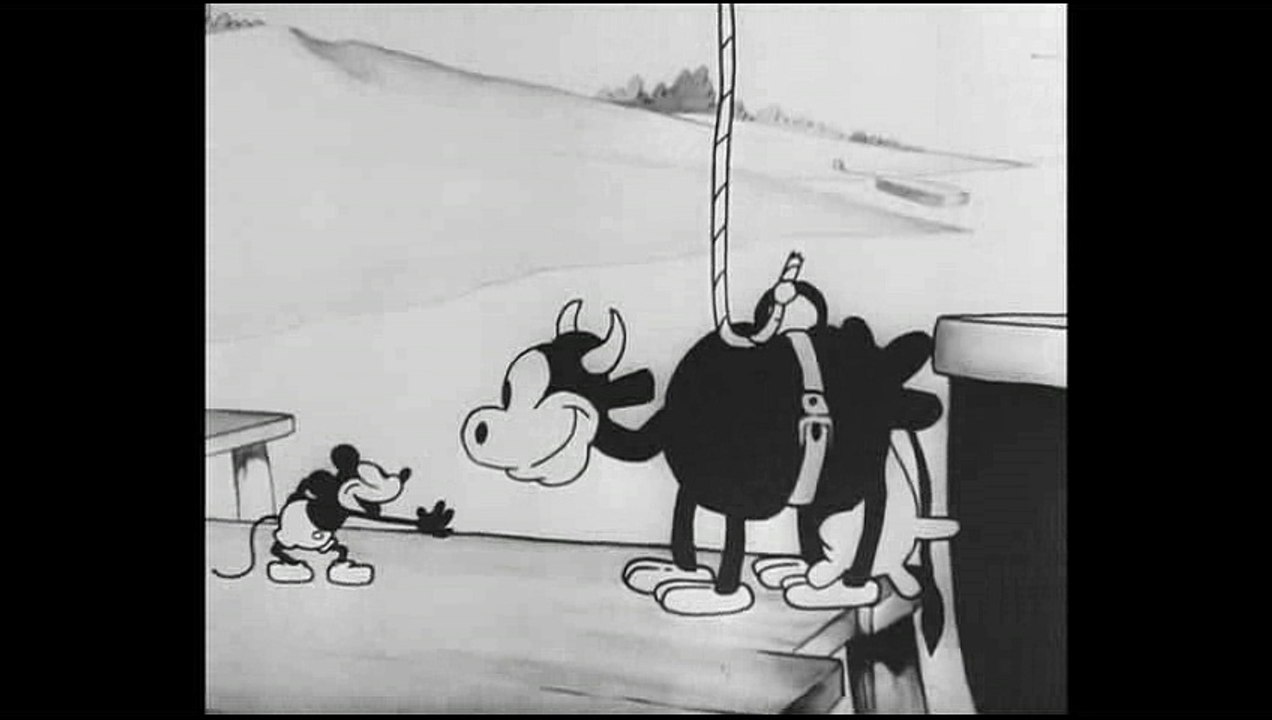 Mickey Mouse, Minnie Mouse - Steamboat Willie  (1928)