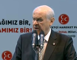 Bahçeli, Partisinin Oy Oranlarını Düşük Gösteren Şirketlere Sert Çıktı: Şerefsizler