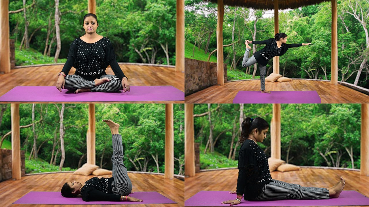 5 Minute Daily Yoga for Active Body | एक्टिव रहना है तो रोज़ 5 मिनट करें ये योगासन । Boldsky