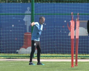 Uruguay back in training after opening win