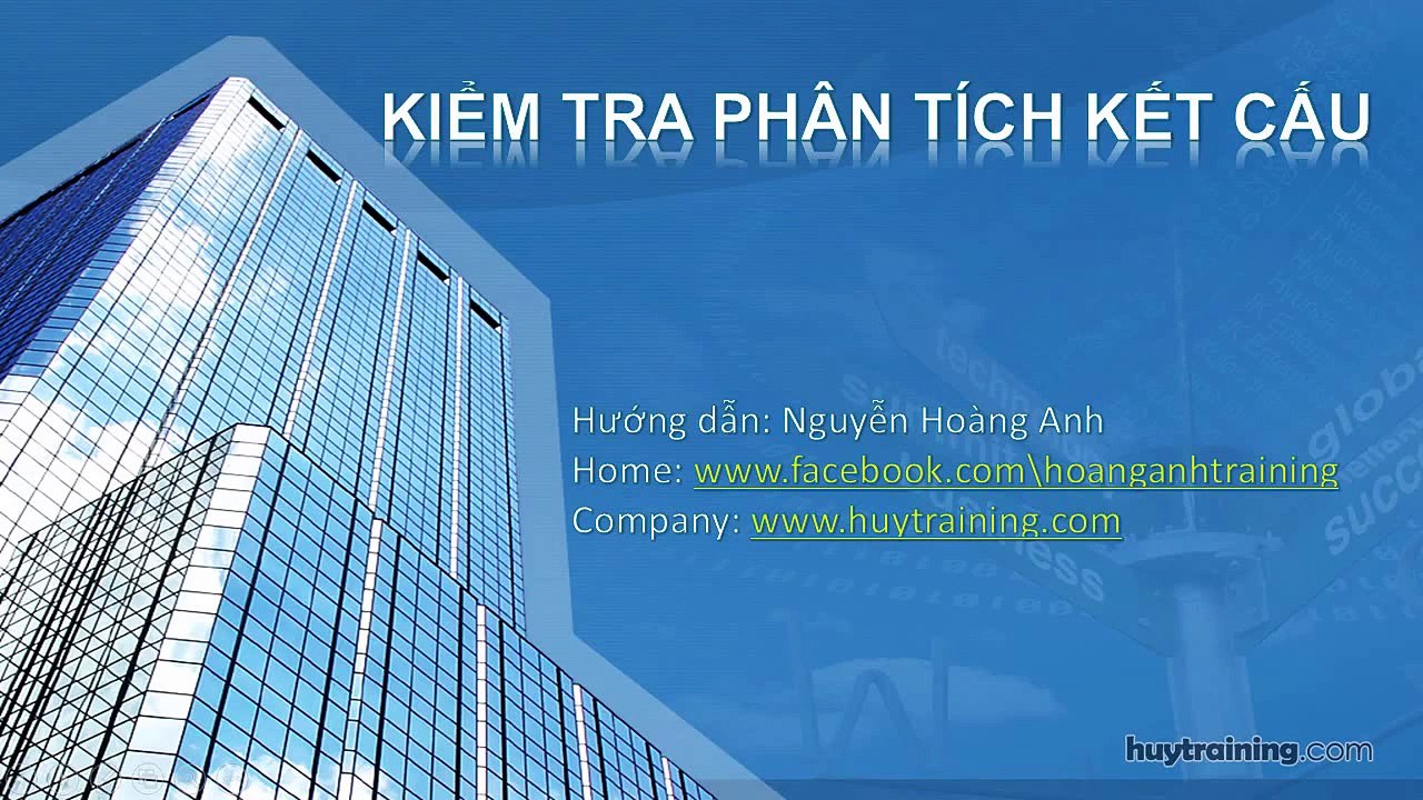 1003. _Kiểm tra phân tích kết cấu trong Revit  mp4
