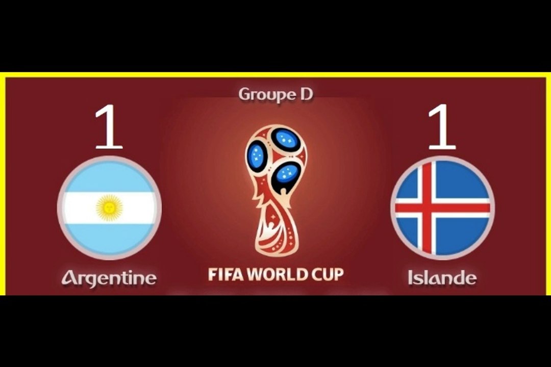 ملخص مباراة الأرجــنـتـيـن 1-1 ٱيـسلاندا