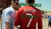 Ronaldo wows supporters across Russia