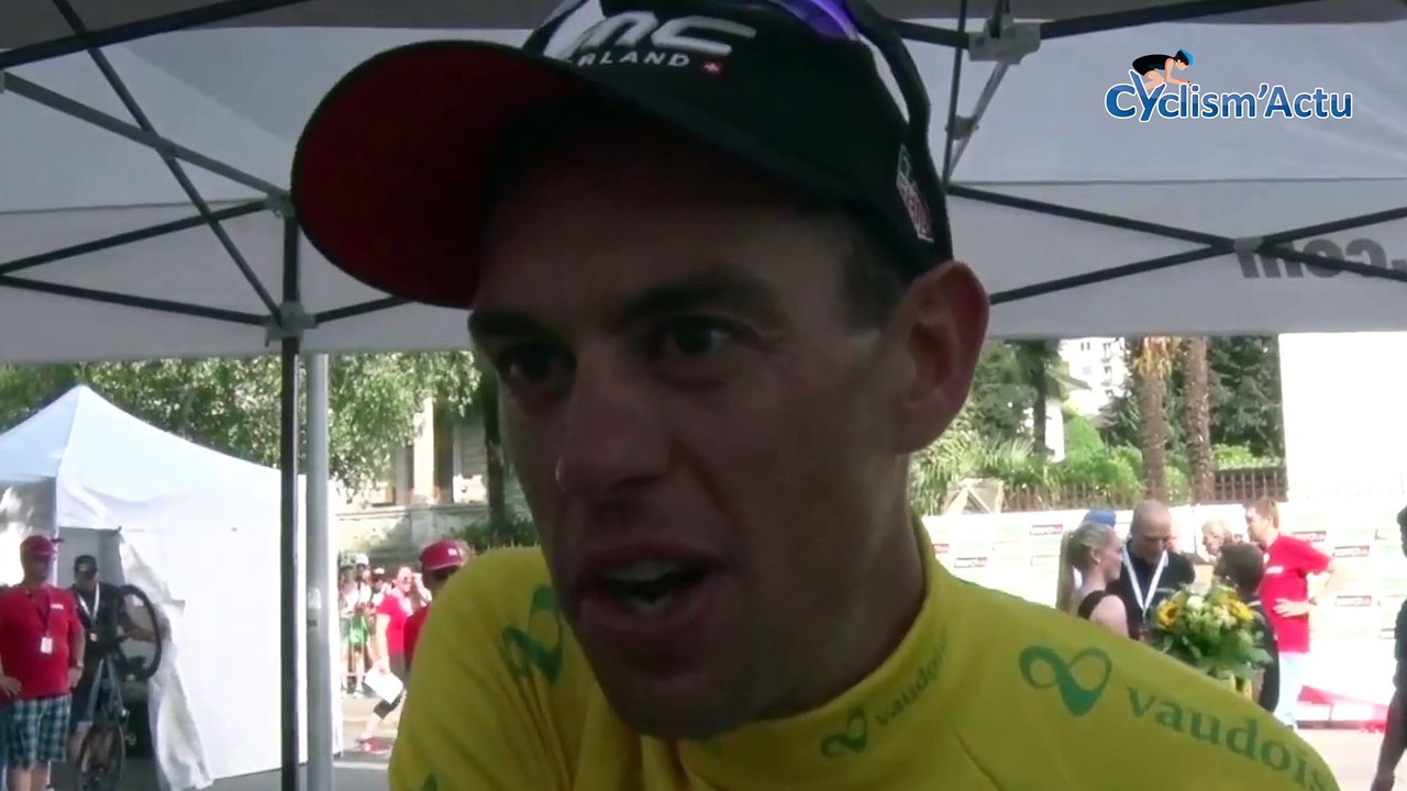Tour de Suisse 2018 - Richie Porte : "Quasi un an après ma grosse chute, ça fait du bien ce maillot jaune du Tour de Suisse"