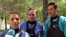Alpes de Haute-Provence : derniers entraînements des kayakistes avant la compétition !