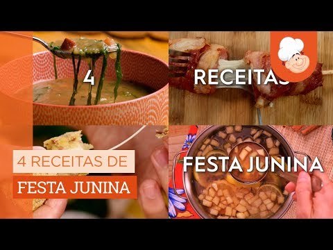 4 receitas de Festa Junina — Receitas TudoGostoso