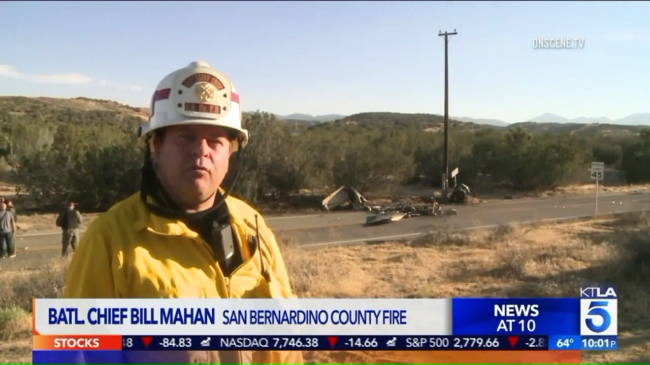 Two Killed in Small Plane Crash That Sparked Brush Fire by Southern California Airport