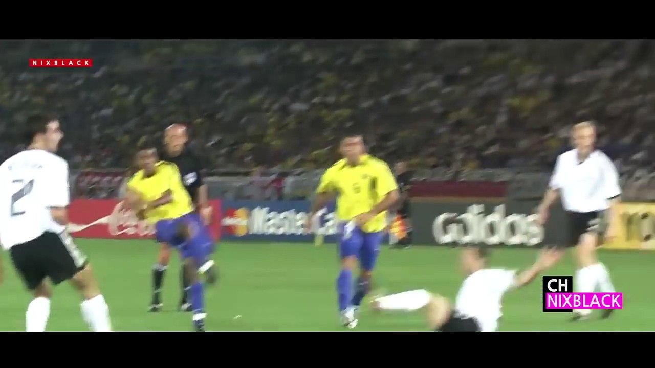 Brazil 2-0 Germany 2002 World Cup Final Highlight HD-720P