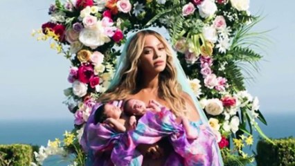 Kaden Arabic | Beyonce shares first photo of newborn twins and confirms their names