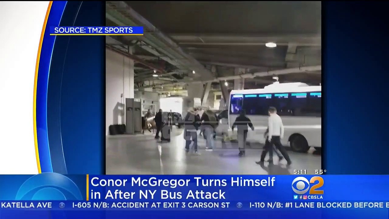 UFC Fighter Conor McGregor Arrested After Attack On Bus