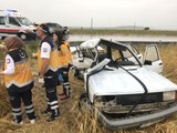 İki Otomobilin Çarpıştığı Kaza Aynı Aileden 4 Kişiyi Hayattan Kopardı