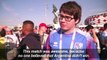 Fans react outside stadium after Iceland draw with Argentina