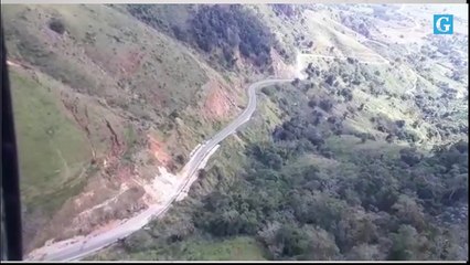 Imagens de sobrevoo da ES 177