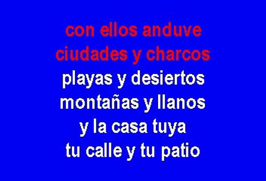 Mercedes Sosa - Gracias a la vida (Karaoke)