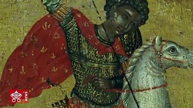 April 23rd marks the feast day of St George and the name day of Pope Francis, born Jorge (George) Mario Bergoglio. We bring you this video of several depictions