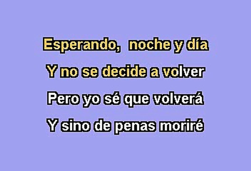 Hector Lavoe - Ausencia (Karaoke)