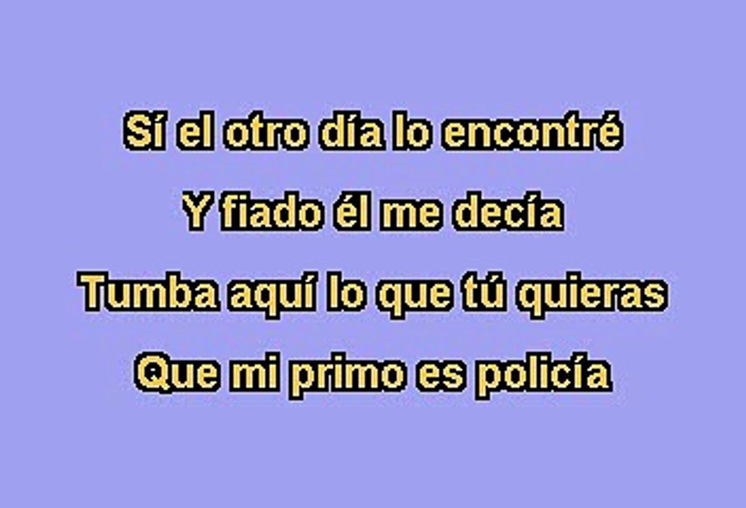 Hector Lavoe - Juanito Alimaña (Karaoke)