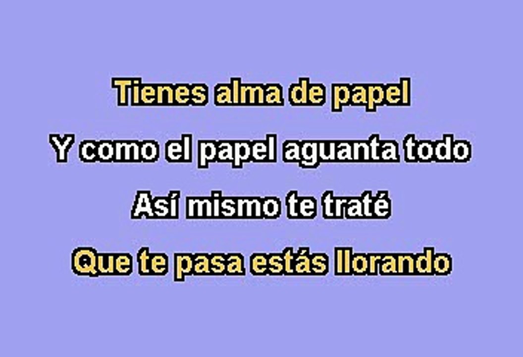 Hector Lavoe - Periodico de ayer (Karaoke)