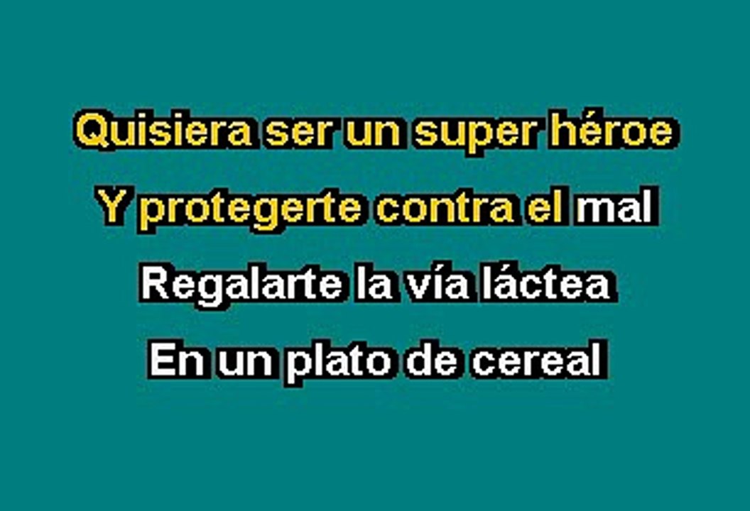 Jesse & Joy - Espacio sideral (Karaoke)