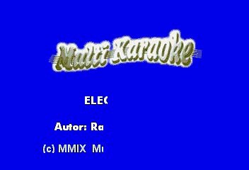 Lucero - Electricidad (Karaoke)