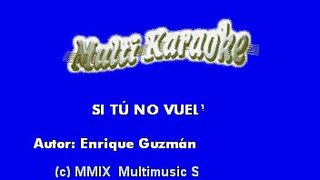 Mariano Barba - Si tu no vuelves (Karaoke)
