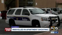 Man killed in triple shooting at Phoenix apartment