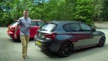 New Mercedes A-Class vs BMW 1 Series vs Audi A3 - see which is the best premium small car.
