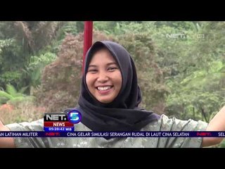 Berfoto Sambil Memacu Andrenalin di Batu Raden  -NET5