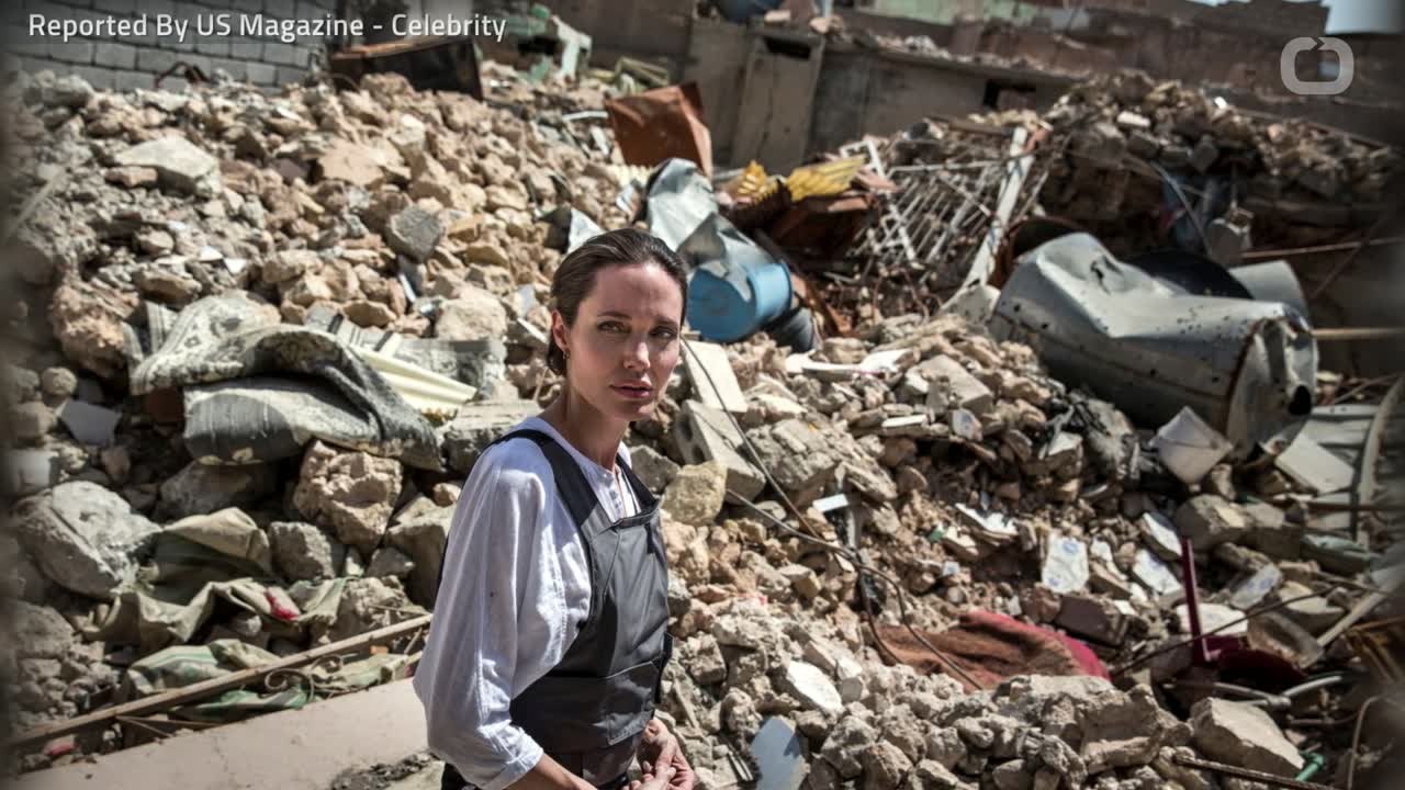Angelina Jolie Visits War-Torn Iraq Amid Custody Dispute With Ex Brad Pitt