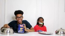 REAL FOOD VS GUMMY FOOD CHALLENGE  ENTRE FRERE ET SOEURS, QUI SERA LE GAGNANT -- #sakinafamily6