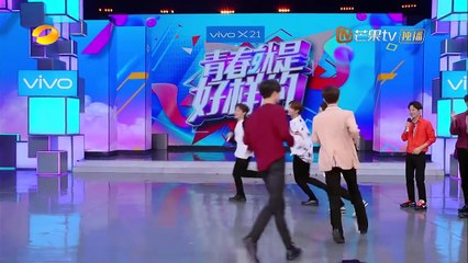 Nine percent游戏cut：蔡徐坤秒出局，尤长靖遭实力嫌弃 《快乐大本营》Happy Camp【湖南卫视官方频道】
