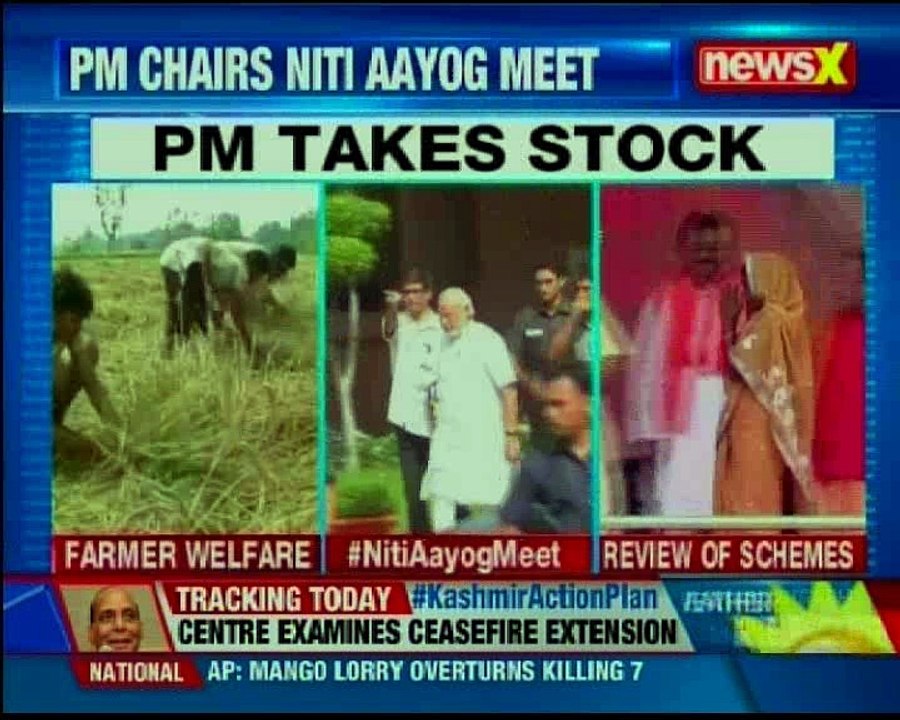 PM Modi chairs Niti Aayog meet; development for 'New India 2022' on agenda