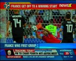 France recorded a 2-1 win over Australia in the opening group C match in the Fifa Worldcup