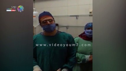 طبيب مصرى ينهى معاناة سيدة باستئصال أورام ليفية بوزن 1.6 كجم